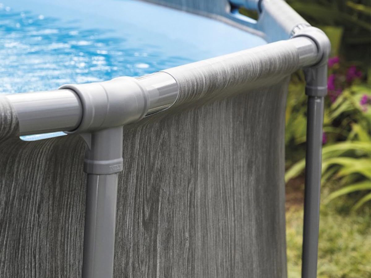 Intex 15FT X 48IN GREYWOOD Prism Frame Premium Pool Set