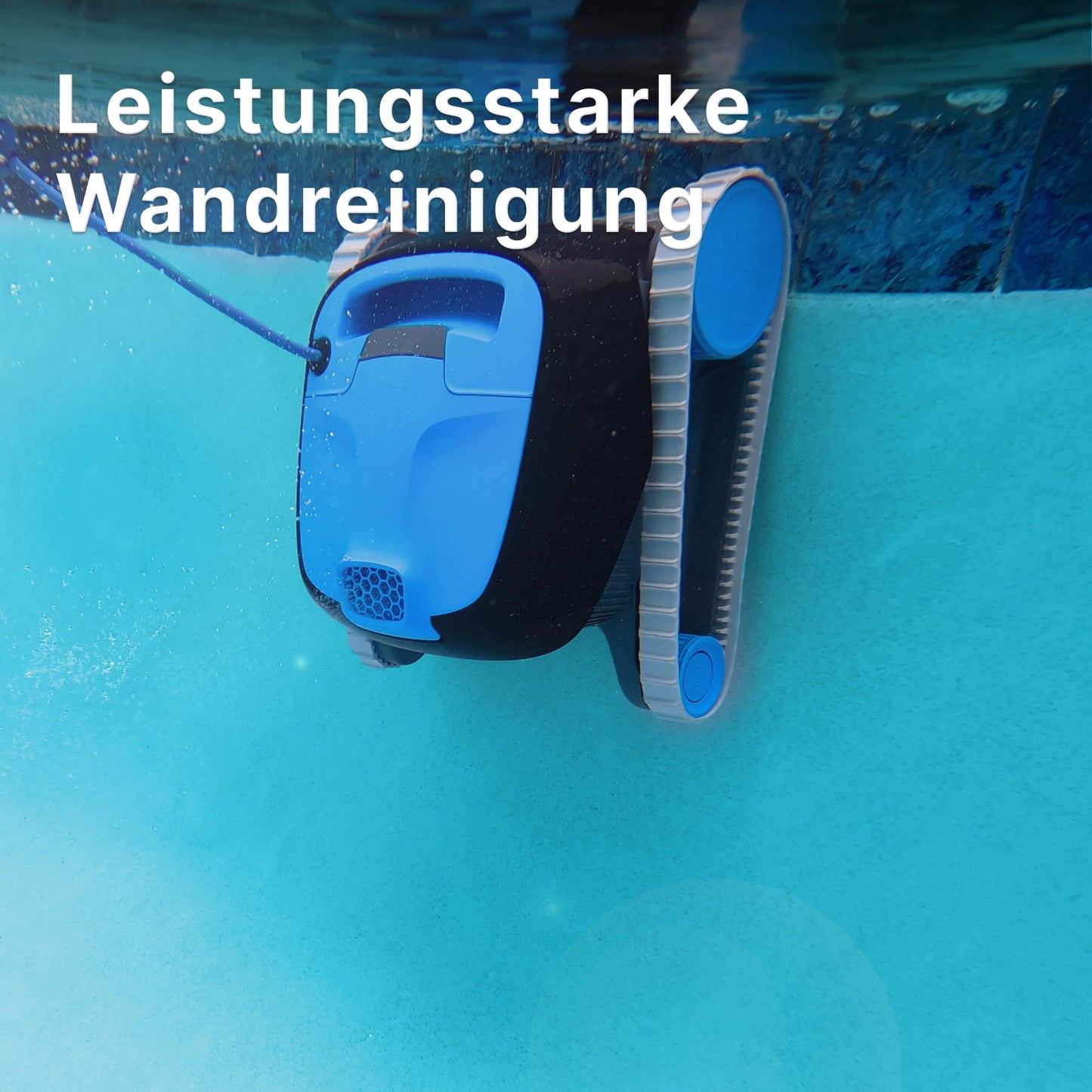 Dolphin Nautilus CC Poolroboter mit Kabel - Boden/Wandreinigung, Energieeinsparung, für eingelassene Pools bis 10m, automatische Wasserpflege